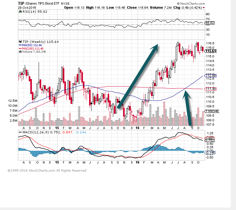 TIP ETF Weekly Long-Term